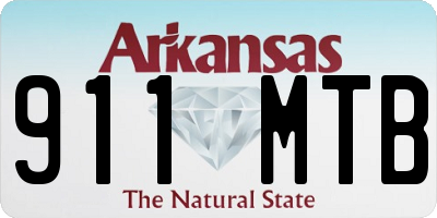 AR license plate 911MTB