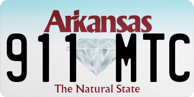 AR license plate 911MTC