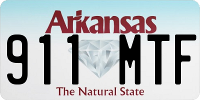 AR license plate 911MTF