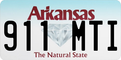 AR license plate 911MTI