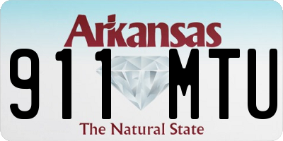 AR license plate 911MTU