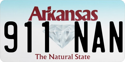 AR license plate 911NAN