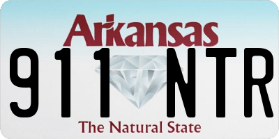AR license plate 911NTR