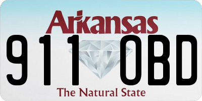 AR license plate 911OBD