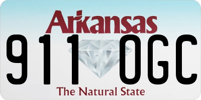 AR license plate 911OGC