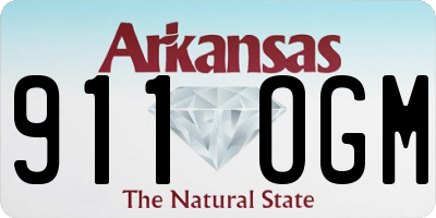 AR license plate 911OGM