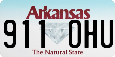 AR license plate 911OHU