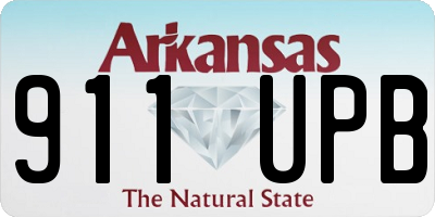 AR license plate 911UPB