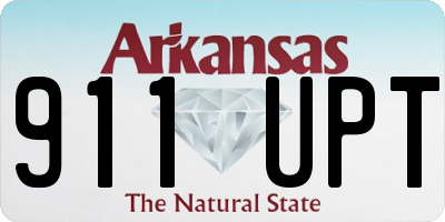 AR license plate 911UPT