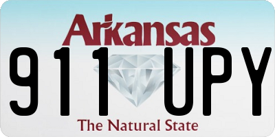 AR license plate 911UPY