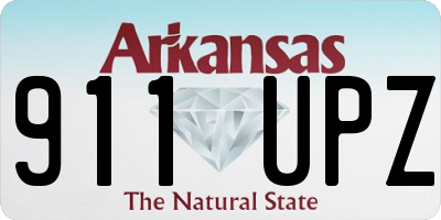 AR license plate 911UPZ