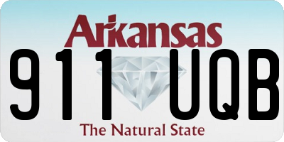 AR license plate 911UQB