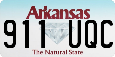 AR license plate 911UQC
