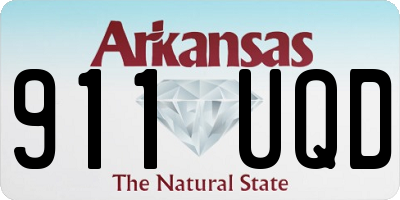 AR license plate 911UQD