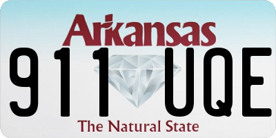 AR license plate 911UQE
