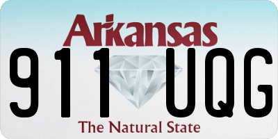 AR license plate 911UQG