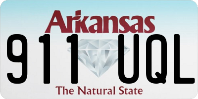 AR license plate 911UQL
