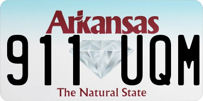 AR license plate 911UQM