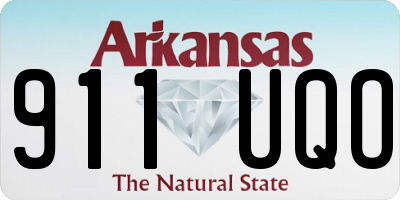 AR license plate 911UQO