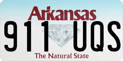 AR license plate 911UQS
