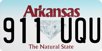 AR license plate 911UQU