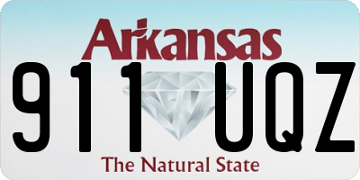 AR license plate 911UQZ