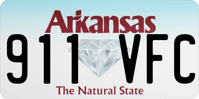 AR license plate 911VFC