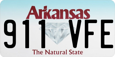 AR license plate 911VFE