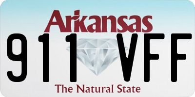 AR license plate 911VFF