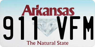 AR license plate 911VFM