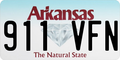 AR license plate 911VFN