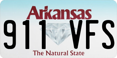 AR license plate 911VFS
