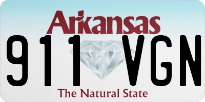 AR license plate 911VGN