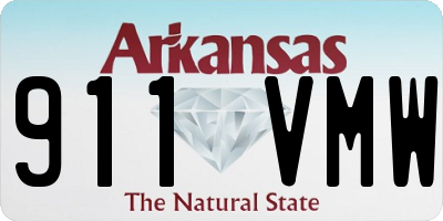 AR license plate 911VMW