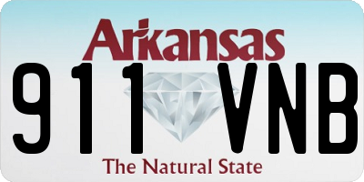 AR license plate 911VNB