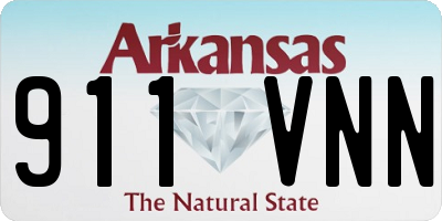 AR license plate 911VNN
