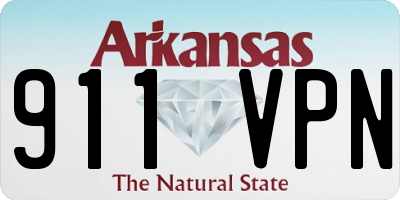 AR license plate 911VPN