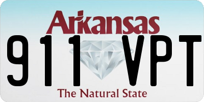 AR license plate 911VPT
