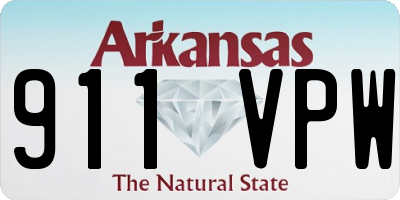 AR license plate 911VPW