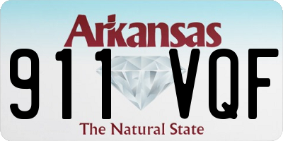 AR license plate 911VQF
