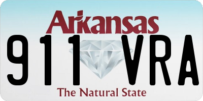 AR license plate 911VRA