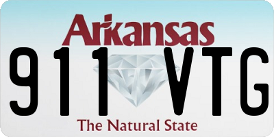 AR license plate 911VTG