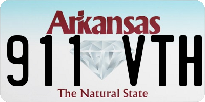 AR license plate 911VTH