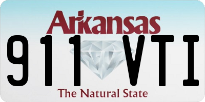 AR license plate 911VTI