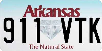 AR license plate 911VTK