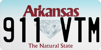 AR license plate 911VTM