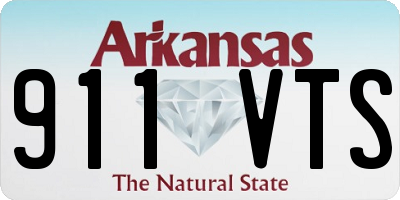 AR license plate 911VTS