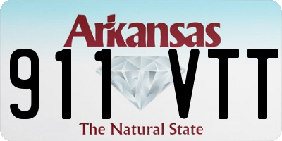 AR license plate 911VTT