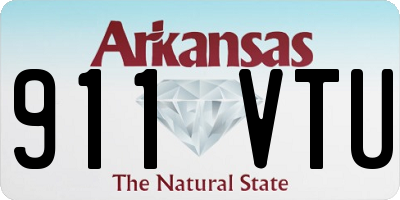 AR license plate 911VTU