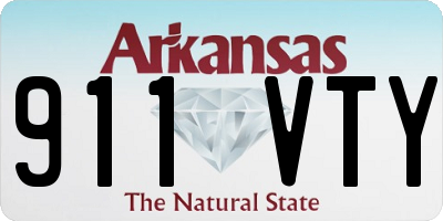 AR license plate 911VTY